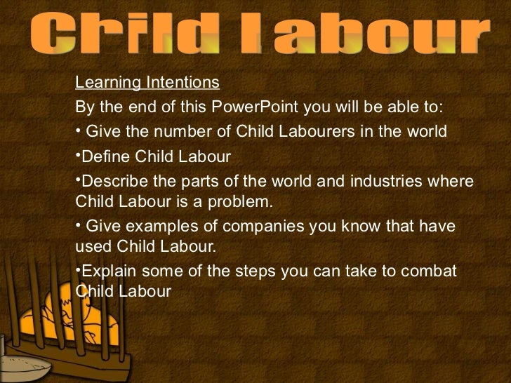 thesis against child labor thesis against child labor